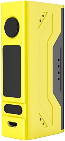 Electronic Cigarette,smoant 80W TC/TCR/VW Box Mod Vaporizer with 0.96" OLED Screen + 510 Thread without Battery,No E-liquid, Nicotine Free (Yellow)