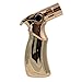 Produktbild Jobon Quad Jet Gerade Flamme-Butan-Spray Torch Zigarettenanzünder ZB-659 1 Sekunde selbst abkühlen (Gold)