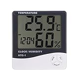 Excelente calidad Termómetro Higrometro LCD Pantalla Medidor Temperatura
