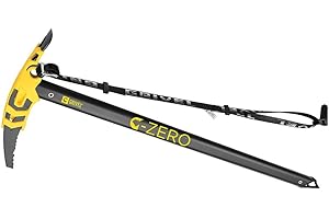 GRIVEL G Zero Black Piolet C/Long Evo 58 cm CE PIOLETS d'alpinisme Unisexe Adultes 58 cm