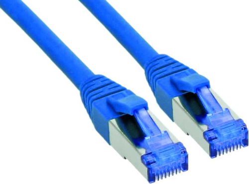 Preisvergleich Produktbild InLine Patchkabel, Cat.6A, S-STP / PIMF, 500MHz, 10m blau