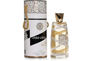 Perfume Musk Mood de LATTAFA 100ml Eau de Parfum Unisexo Attar árabe Oriental Oud Regalo de Hombre y Mujer Almizcle Halal NOTAS: Almizcle Blanco, Ambar, Ligeramente Balsámico