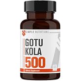 Simple Nutritions Gotu Kola 500 mg 60 Kaps&uuml;l I Centella Asiatica Ekstresi I Kaplan Otu İ&ccedil;eren Bitkisel Takviye Edici Gıda I 6