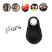 Produktbild Yukio SmartLife - Mini GPS Tracker, Bluetooth Tracer Locator Schlüsselanhänger Anti Dieb mit Alarm, für Geldbörse Tasche Brieftasche Kinder Schulranzen Haustier Hund (Schwarz)