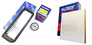 ALTECH Hi-Performance Air Filter + Oil Filter + Cabin Filter Combo For Maruti Celerio 1.0L Petrol