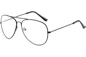 Lairesen Klassische kurzsichtige Entfernung Brille Metallrahmen klare Linse Myopie Brille für Männer Frauen