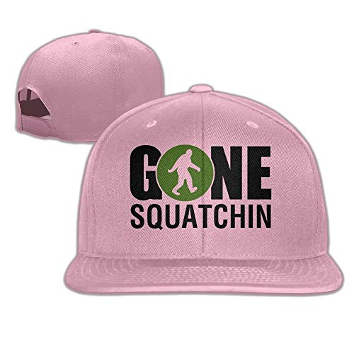 Preisvergleich Produktbild ghkfgkfgk Gone Squatchin Bigfoot Green Snapback falt Hat Adjustable Baseball Cap