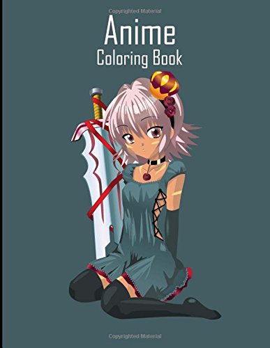 Anime Coloring Book