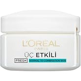 L&rsquo;Or&eacute;al Paris Loreal &Uuml;&ccedil; Etkili Fresh Jel Krem 50ml