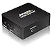 Produktbild AMANKA HDMI Splitter Verteiler 1 Eingang und 2 Ausgänge - 4k Ultra HD CEC HDCP 3D Ready - vergoldete Kontakte, Schwarz
