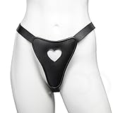 DOMINIX Deluxe Leather Lockable Female Chastity Belt