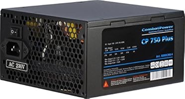 Combat Power CP 750W Plus 750 WATT aktiv PFC ATX PC-Netzteil supersilent eff. 82+