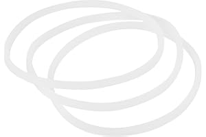 Akozon 3 Stück Blender Rubber Seal Ring, Siegelring, Mixer Dichtungsring Mixer Ersatzteile Mixer Ersatzteile Gummidichtungsringe O-Ringe Dichtungen für Magic Flach/Kreuzklinge