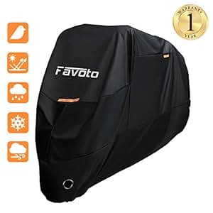 Housse Protection Pour Moto, Cymax XXL 190T Couverture