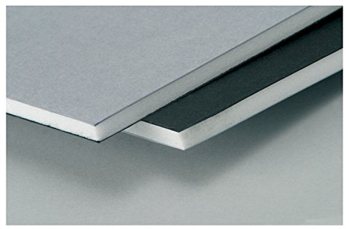 Westfoam 5mm A4 Foamboard - Black and Grey (Boxed Pack of 20 Sheets)