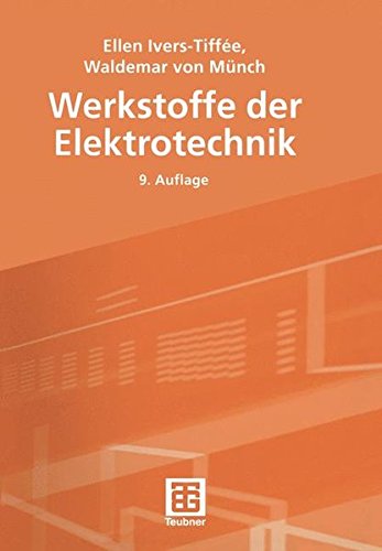 Werkstoffe der Elektrotechnik Buchen