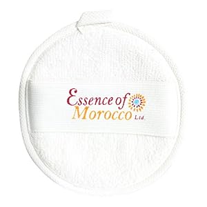 Moroccan Exfoliating Cleansing Facial Pad Kessa Reversible Dual Use as a Cleanser and Exfoliator for Face and Neck… - Image 2