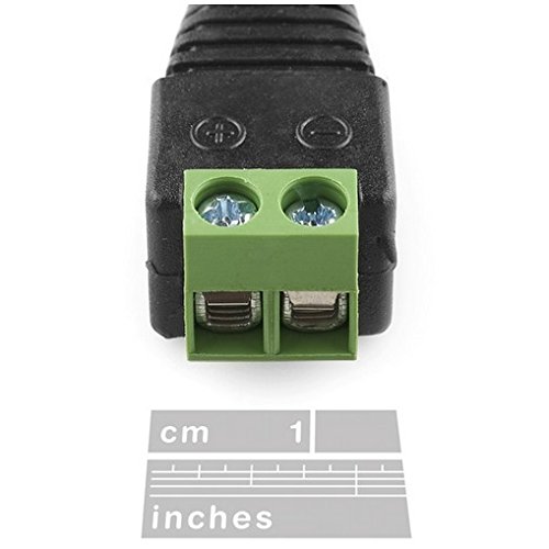 Arduino Can be Used for The DC2.1 Female Power Plug. Can Easily Connected to a 9V Battery or AA Battery Compartment. Can also Connect Other Power or Battery Type. Good Tool to Create Interactive Media - 5