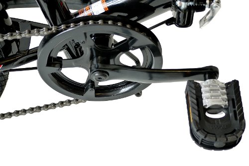 20″ CITYBIKE KLAPPRAD FALTRAD KCP FOLDO 6 Gang SHIMANO schwarz weiss – 50,8 cm (20 Zoll) - 9