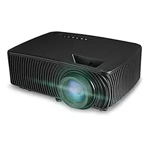 PLAY 1080p Projector Home Theater, PC, Laptop, USB Flash Disk 2000 Lumens with inbuilt Speaker - Black