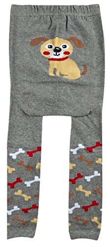 Tick Tock Baby Boys Cotton Rich Design Leggings Grey 0-6 months