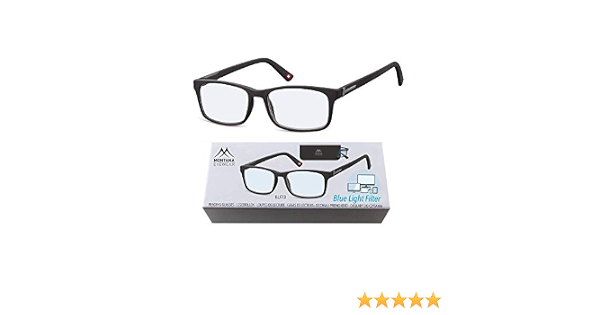 Occhiale per Computer-TV-Guida FILTRO LUCE BLU Montana BLF73 (Nero) :  Amazon.it: Elettronica