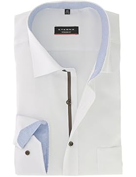 ETERNA Langarm Hemd MODERN FIT Pinpoint unifarben