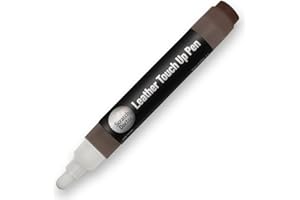 THE SCRATCH DOCTOR Scratch Doctor Leather Touch up Pen Repair Faded Colour & Minor Damage on Leather Furniture, Sofas, Car Seats (Chocolate Brown, 15ml)