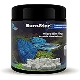 Eurostar Micro Bio Ring Akvaryum İ&ccedil;in Biyolojik Filtre Malzemesi, 1 L