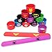 Produktbild 14 pack superheroes armbänder slap bands partei liefert snap armbänder partei tasche füllstoff armband armbänder für kinder jungen erwachsene kinder kinder superhero party favorisiert spielzeug