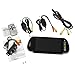 Produktbild Wireless Rearview Kit 7-Zoll LCD Spiegel Monitor + Infrarot Rückfahrkamera Auto Umrüstung Zubehör für Auto Bus Van