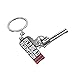 Produktbild Eulan Alloy Craft Key Ring Pendant,Sturdy Metal Elegant Model Keyring Red Dead Redemption 2 Keychain Anti-Scratch & Anti-Rust