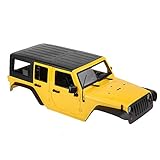 karosserie jeep cj7 HOHE QUALITÄT KUNSTSTOFF: Hergestellt aus hochwertigem Kunststoff mit hervorragender Verarbeitung, ist das Auto Shell solide und langlebig zu bedienen.