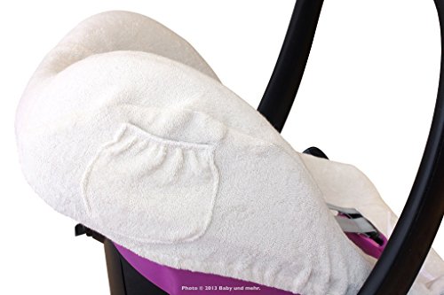 ByBoom® – Sommerbezug, Schonbezug für Babyschale aus 100% BIO-Baumwolle, Universal für z.B. Maxi-Cosi, CabrioFix, Pebble, City SPS - 4