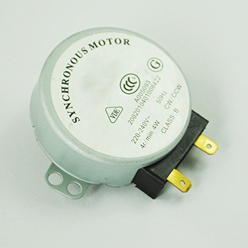 SODIAL(R) Mikrowelle Drehteller Synchronmotor 4W AC 220-240V 4 RPM CW / CCW - 3