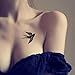 HuntGold 2X Popular Swallow Bird Flash Removable Waterproof Temporary Tattoo DIY Body Art Sticker