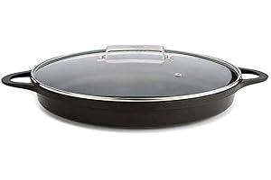 Valira Black - Cocotte Premium de 36 cm fabriqué en Espagne, en Fonte d'aluminium avec Anti-adhérent écologique renforcé, apte pour l'induction