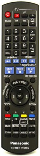 Genuine Compatible with Panasonic Remote Control for SC-BT100 SA-BT100 DVD HOME CINEMA