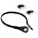 Produktbild Dorical Halfter Kopfhörerabdeckung 3PC Unisex Tragbar Halfter Hängen Kopfhörerabdeckung für In-Ear Kopfhörer -Kopfhörer Halshalter - Kunstleder Kopfhörerabdeckung