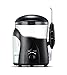 Produktbild XHH-Munddusche Oral Irrigator Water Pick Dental Water Flosser Zahnreinigung Zahnpflege Professionelle Zahnreinigung Mit 10 Stufenlose Wasserdruckeinstellungen 600Ml Wassertank 5 Funktionsdüsen Ideal Für Ganze Familie ,Black
