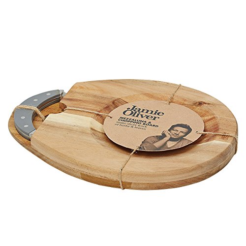 Jamie Oliver Servierbrett mit Wiegemesser Braun - 2