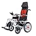 Produktbild Reclinable Backrest and Adjustable Headrest. Foldable Power Electric Wheelchair with Polymer Li-Ion Battery (Right Side Controller)