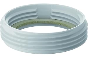 Schläfer 619711 | Riduzione Sifone da 1 1/2 a 1 1/4 in Plastica, Riduttore per Scarico Lavandino, Adattatore per Sifoni, Soluzione Salvaspazio per Sifoni 1 1/2 Maschio e 1 1/4 Femmina