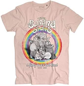 T-shirt Donna Banana Splits – Swingo, Bingo, Drooper & Snorky – Hanna & Barbera, Made In Italy