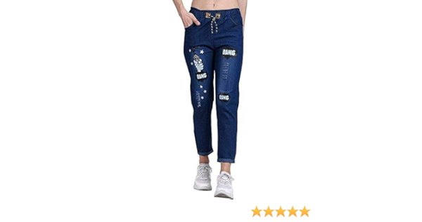 denim jogger for girls