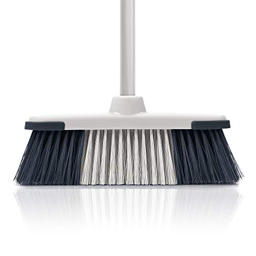 Mery 731.01 Escoba antigolpes, Gris/Negro, 28.5x7.5x19.5 cm