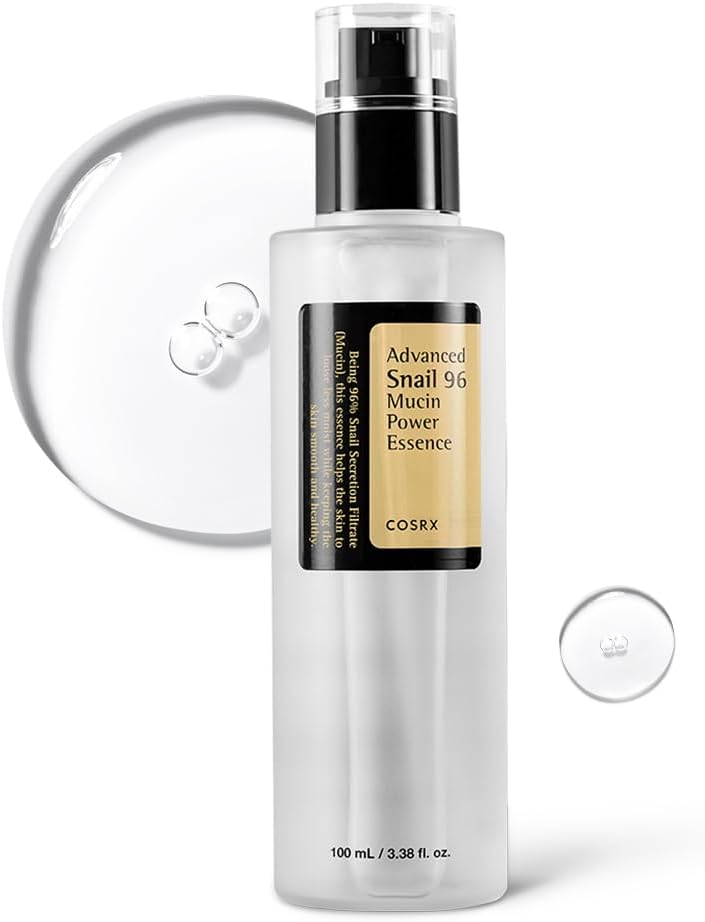 COSRX Advanced Snail 96 Mucin Power Essence 100ml | Snail Secretion Filtrate 96% | Skin Repair Serum | CPNP Registered, Korea