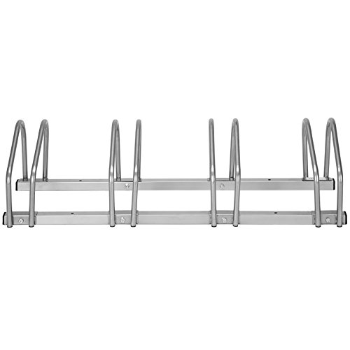 TecTake Fahrradständer Fahrradparker für 4 Fahrräder Bike Fahrrad Ständer Rad außen | (LxBxH) 100 x 28,5 x 26 cm - 3