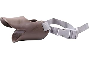 PETPHINDU Bozal Lindo del Perro De La Boca Cubierta De Pico De Pato Cara De Perro Cubierta De La Máscara Anti-morder Barking De Mascar Agua Potable Hocico del Perro para Perros Pequeños Perros De