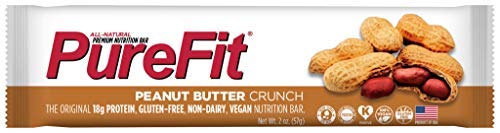 PureFit Nutrition Bar Peanut Butter Crunch - 15-2 oz Net Wt. 30 oz. (850.5g) by PureFit